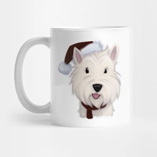 Cute West Highland White Terrier Drawing Mug